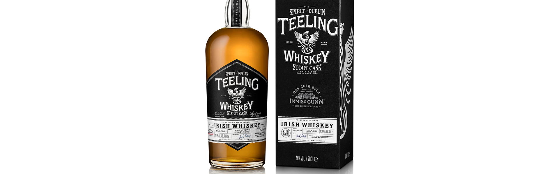 Teeling släpper Innis & Gunn-lagrad whiskey exklusivt på Systembolaget 6 oktober.