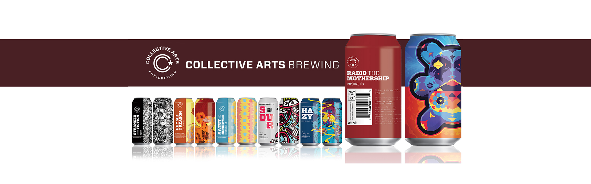 Collective Arts Brewing – konstnärligt craftbryggeri från Kanada nu äntligen i Sverige