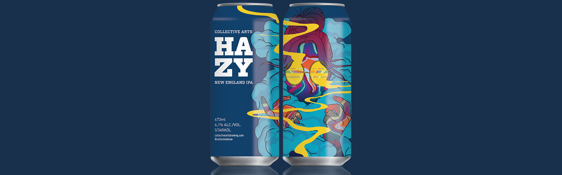 Tillfälligt släpp på Systembolaget – Hazy New England IPA först ut när Collective Arts lanseras i Sverige.