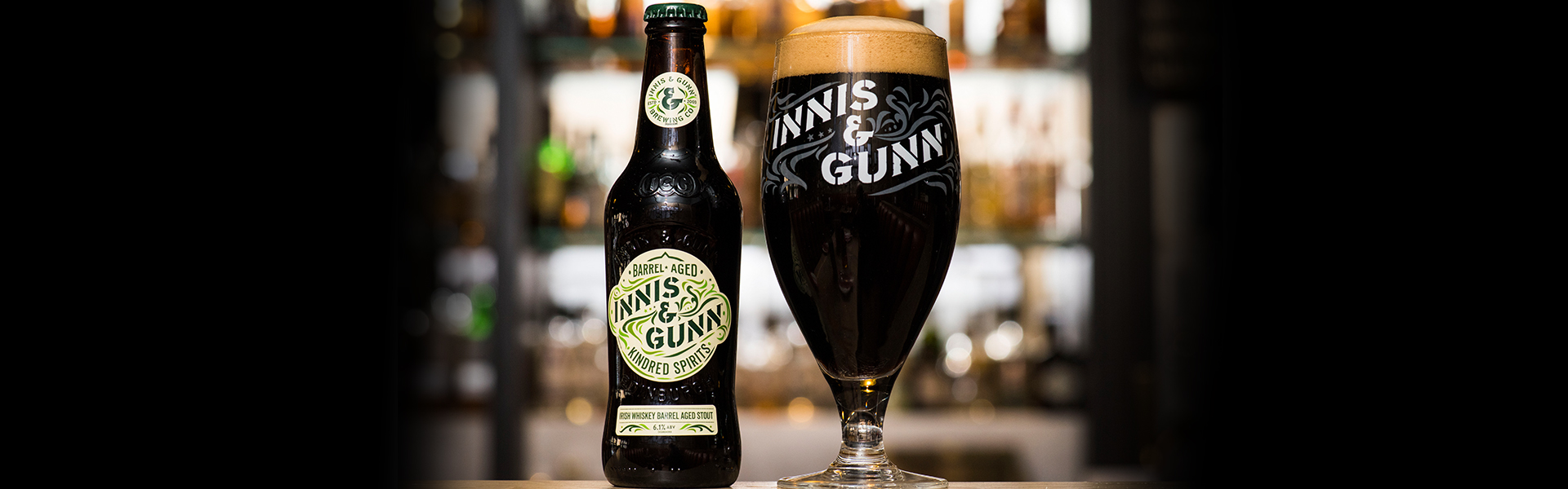 För åttonde året i rad – Innis & Gunn Barrel Aged Irish Whiskey Stout.