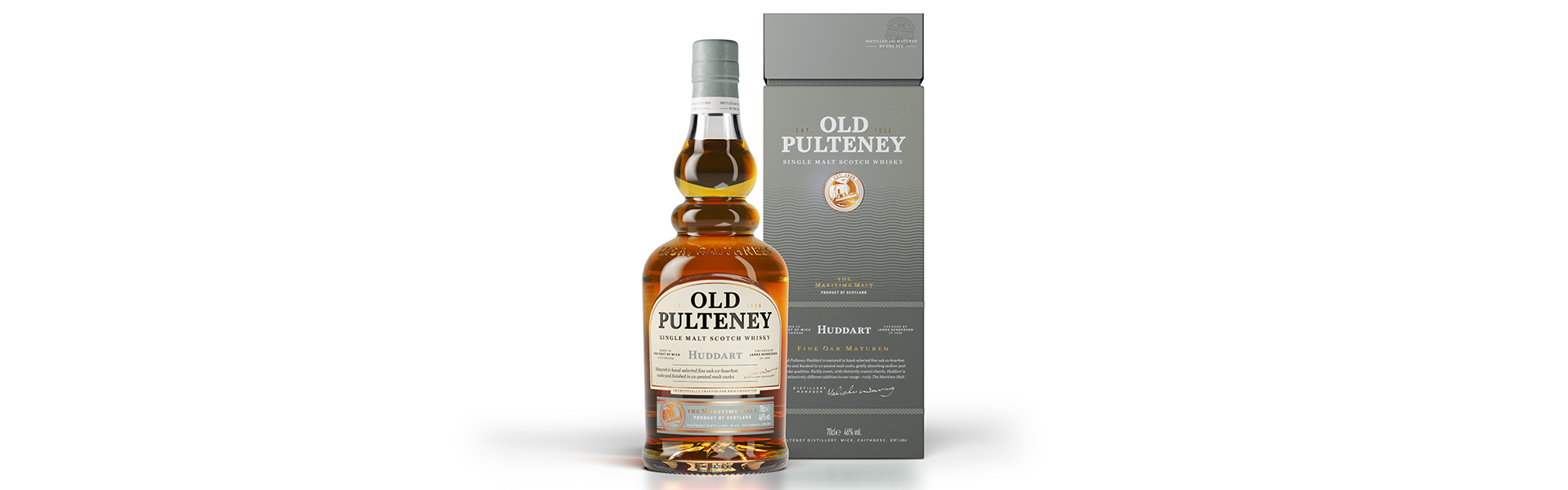 Rökig single malt whisky från populära Old Pulteney lanseras på Systembolaget den 17:e maj