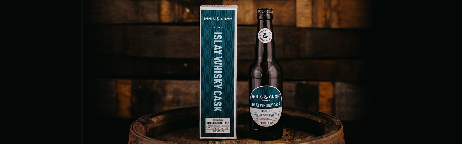 Innis & Gunn släpper rökig ale lagrad på whiskyfat från legendariska Islay