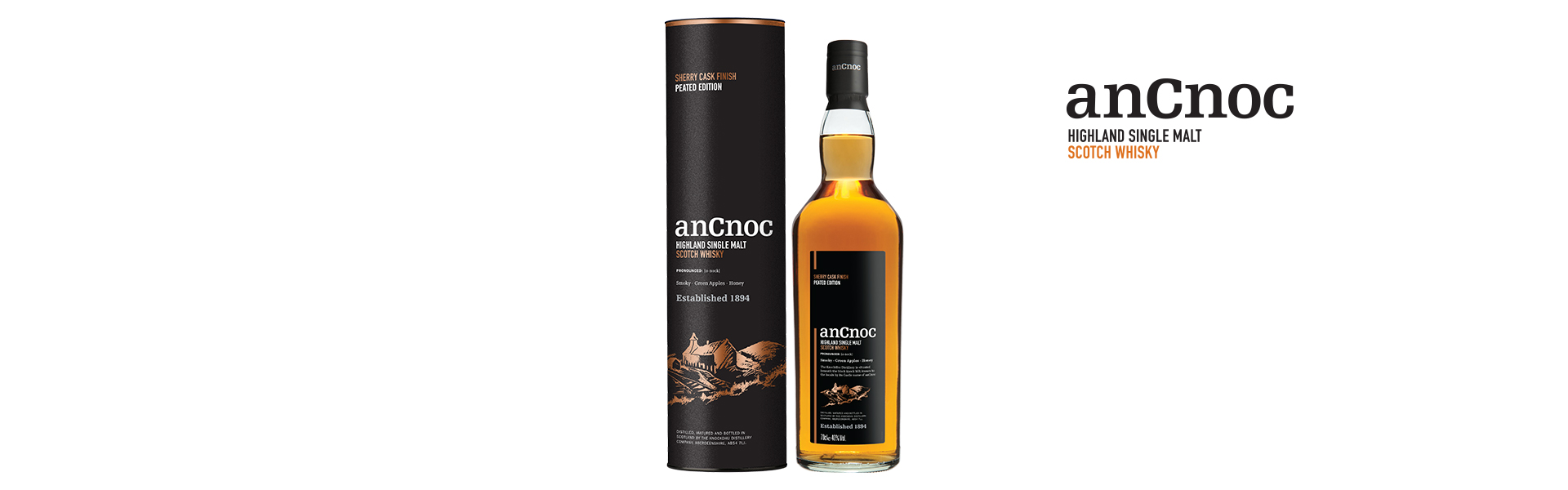 anCnoc släpper unik whisky med sherrytoner och distinkt rökighet – exklusivt för Sverige!