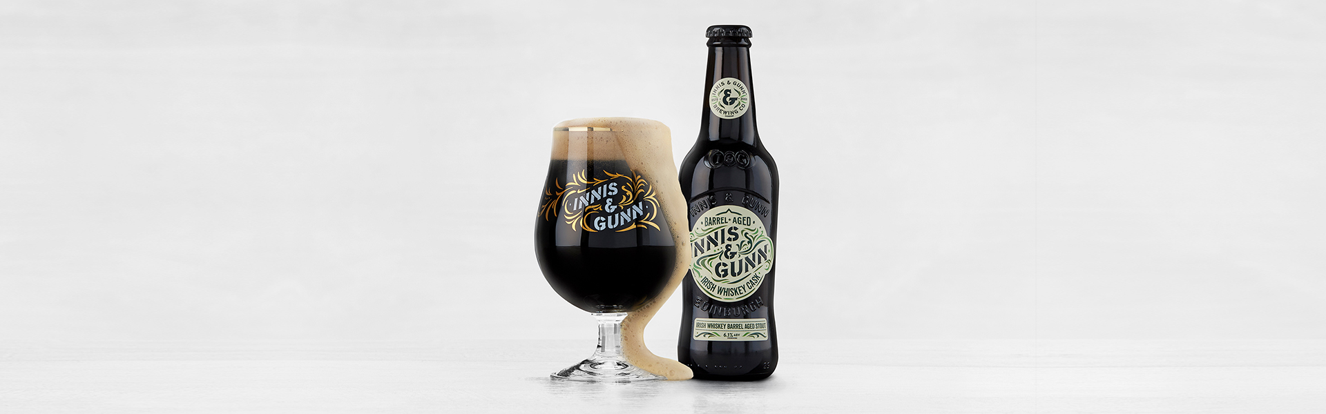 Innis & Gunn’s omåttligt populära Irish whiskey cask stout är tillbaka i april!