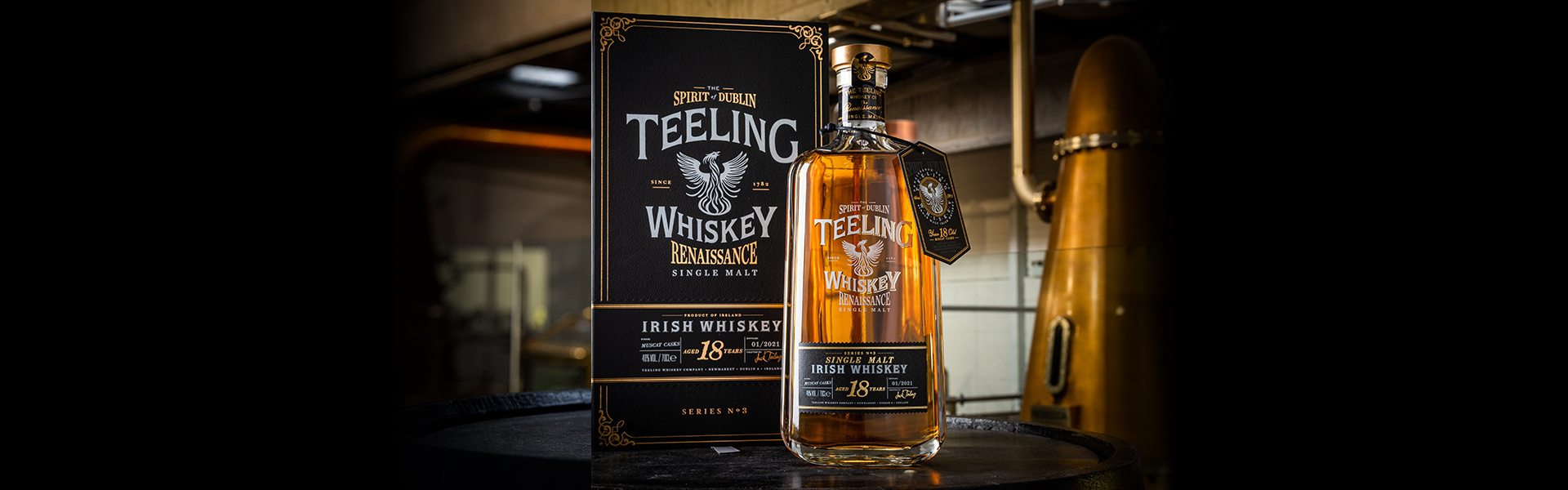 Teeling Renaissance Series 3 Single Malt Whiskey Muscat Cask 18 Years Old