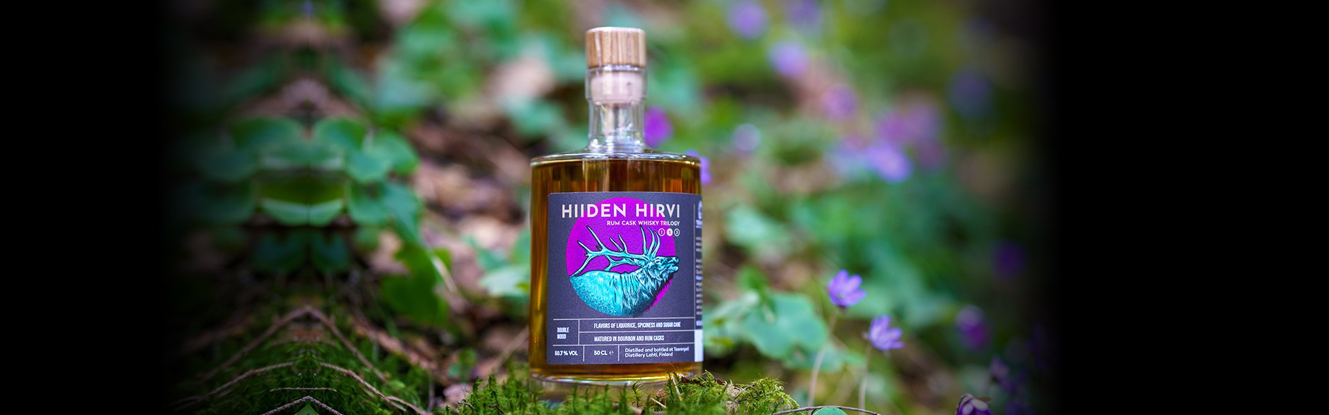Hiiden Hirvi – finsk whiskymystik och en väldigt stökig älg