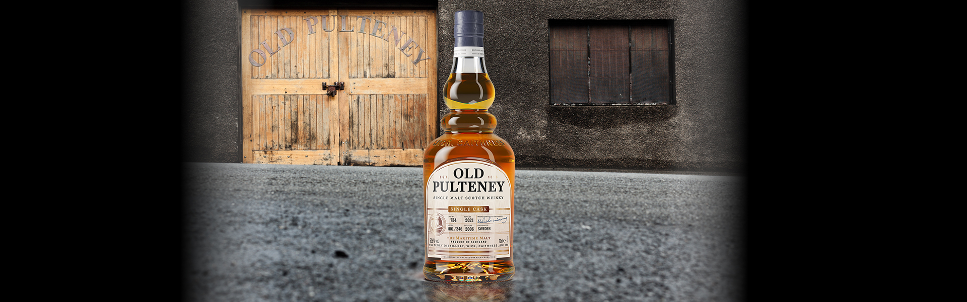 Old Pulteney Vintage 2006 Single Cask #734 släpps exklusivt för svenska marknaden.