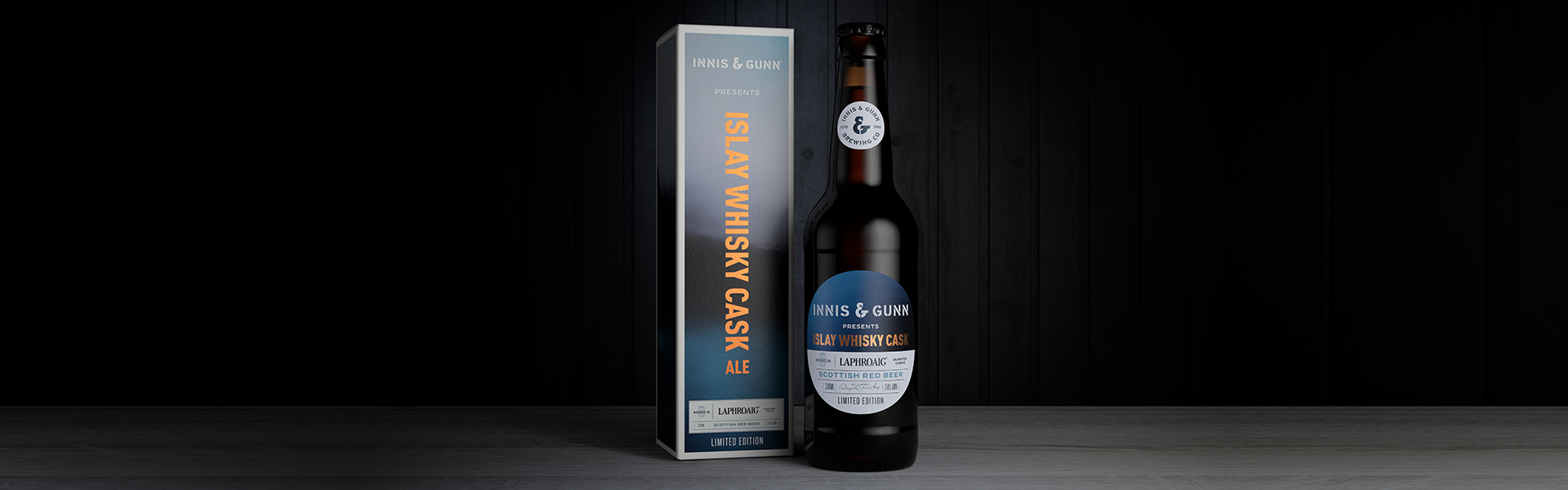 Innis & Gunn’s succésamarbete med Laphroaig kommer tillbaka till Sverige i april!