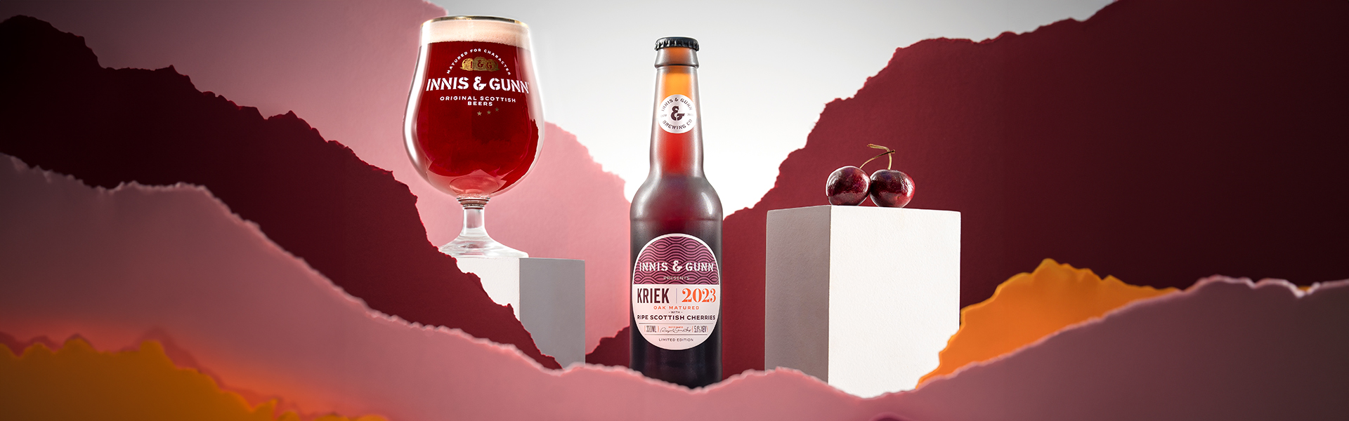 Skotska Innis & Gunn lanserar för tredje året i rad en syrlig Scottish Cherry Kriek