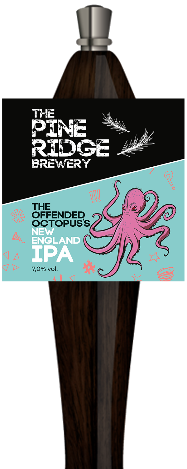 Pine Ridge Brewery - The Offended Octopus's NEIPA - TOMP BEER, WINE ...
