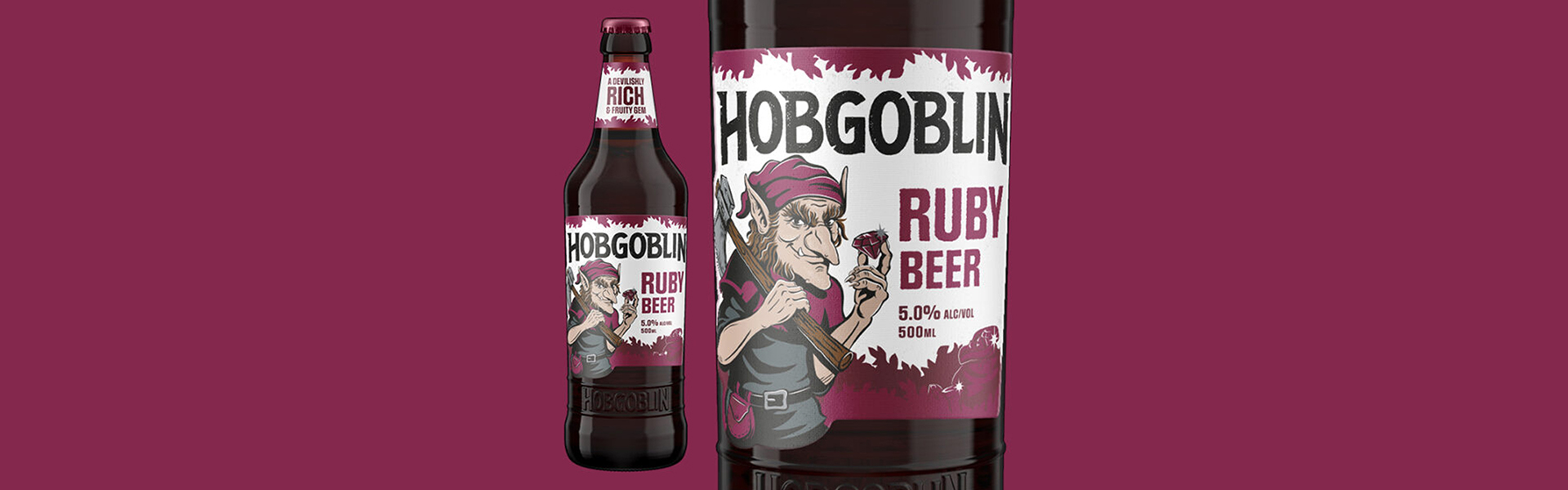 Hobgoblin Ruby Beer – Klassisk engelsk ale i ny kostym gör efterlängtad comeback på Systembolaget 2 juni.