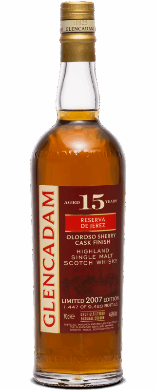 Glencadam 15 Years Old Reserva de Jerez