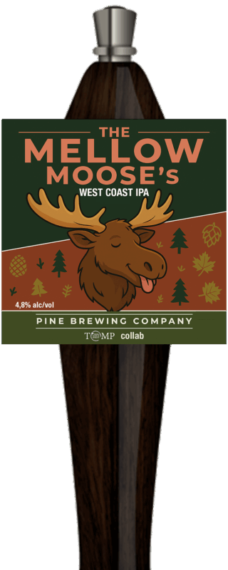 Pine Brewing Company / TOMP collab - The Mellow Moose's West Coast IPA