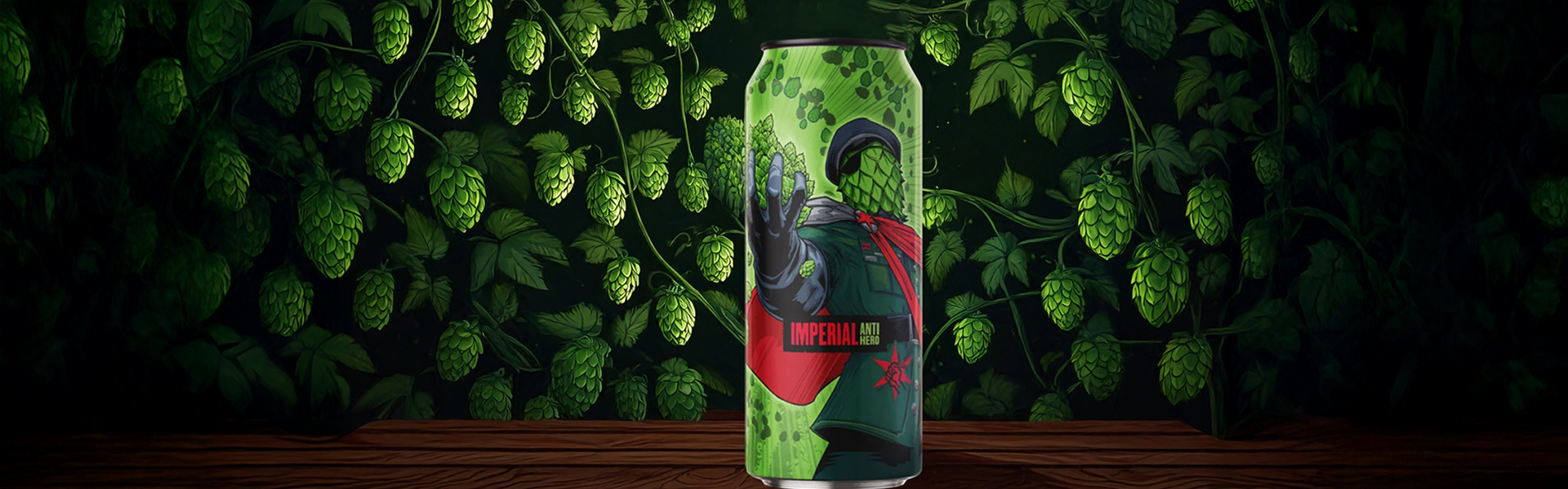 Revolution Brewings Imperial Anti-Hero IPA till Systembolaget.