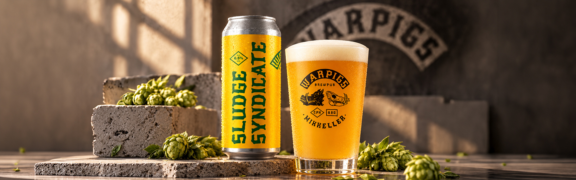Warpigs Sludge Syndicate – en humlig Hazy IPA med tropisk fruktighet